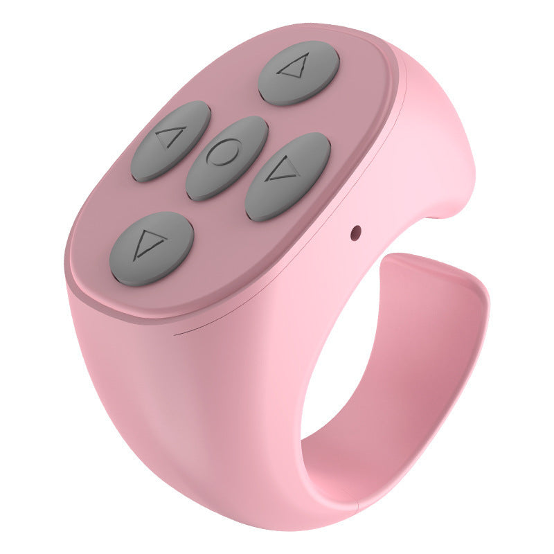 Bluetooth Ring Remote Control – Wireless Page Turner & Camera Shutter