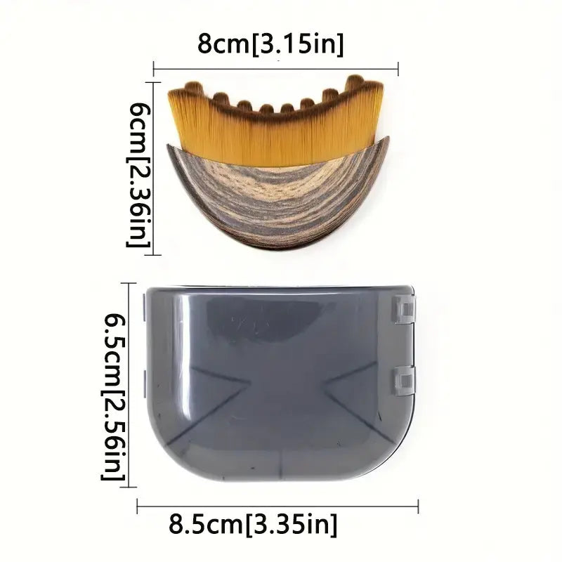 Lymphatic Drainage Facial Massage Brush – De-Puff & Sculpt in 5 Minutes