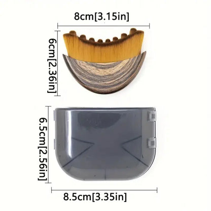 Lymphatic Drainage Facial Massage Brush – De-Puff & Sculpt in 5 Minutes
