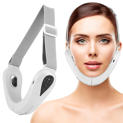 Microcurrent LED V-Face Lifting Device – Smart Facial Slimming Beauty Tool