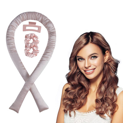 Heatless Curling Rod Set |  No Heat Damage Overnight Curls