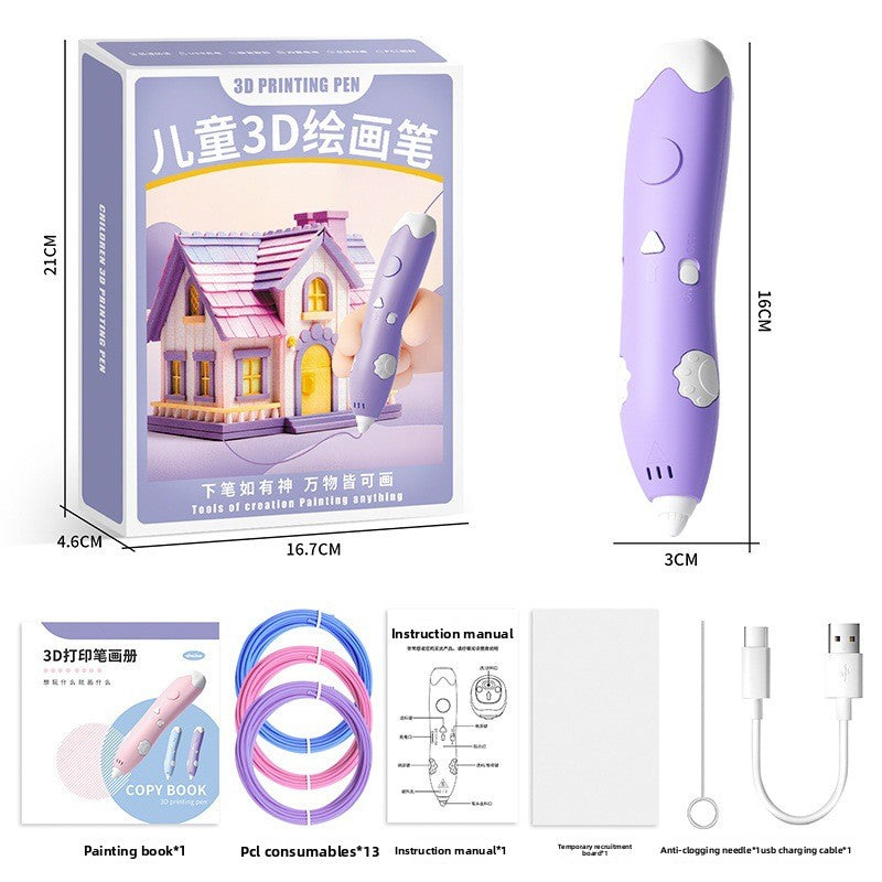 3D Printing Pen – DIY Creative Drawing Tool for Kids & Adults