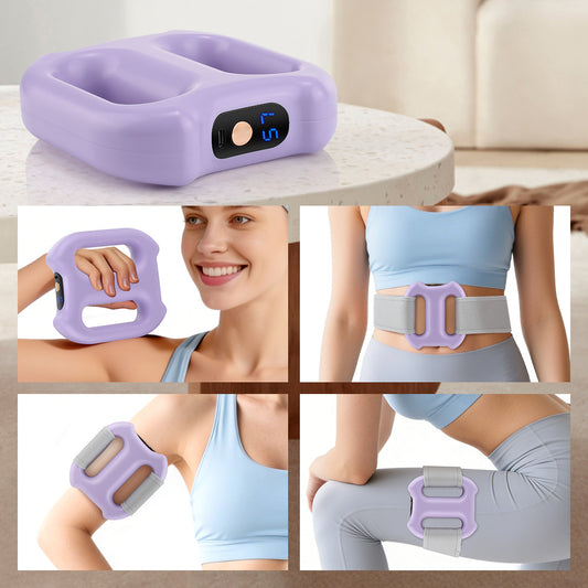 Portable Dual Ring Fascia Massager with Variable Frequency