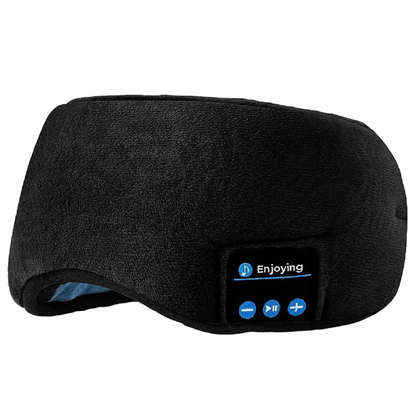 Bluetooth Sleep Mask – Wireless Music & Light-Blocking Eye Cover