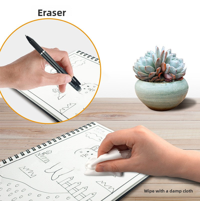 Smart Notebook – Reusable, Erasable & App-Connected | A5 & A4