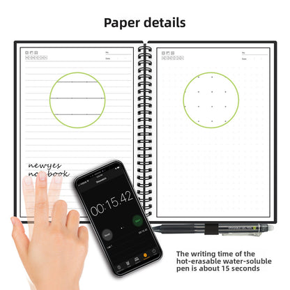Smart Notebook – Reusable, Erasable & App-Connected | A5 & A4