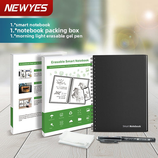 Smart Notebook – Reusable, Erasable & App-Connected | A5 & A4