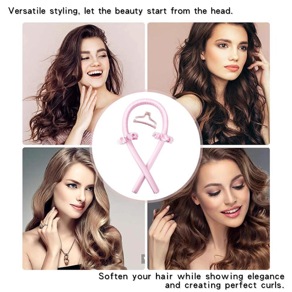 Heatless Curling Rod Set |  No Heat Damage Overnight Curls