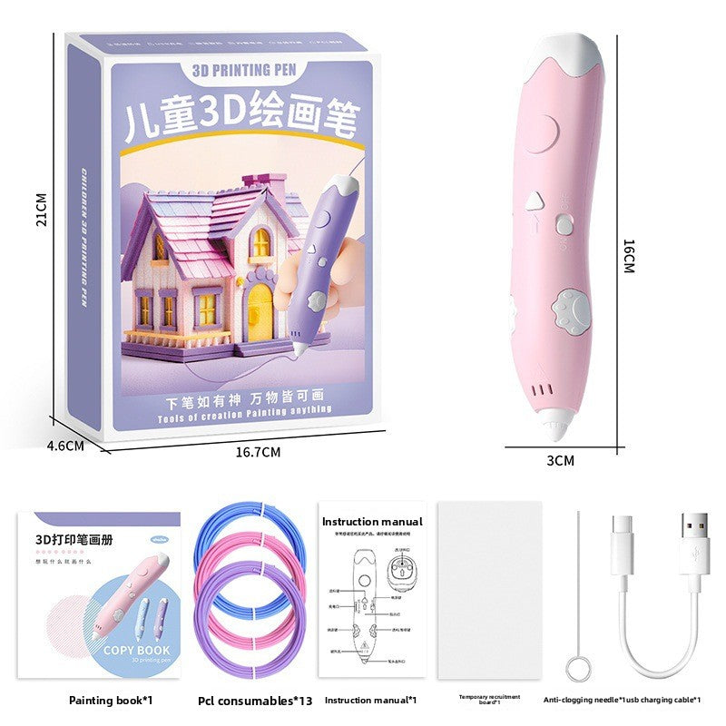 3D Printing Pen – DIY Creative Drawing Tool for Kids & Adults
