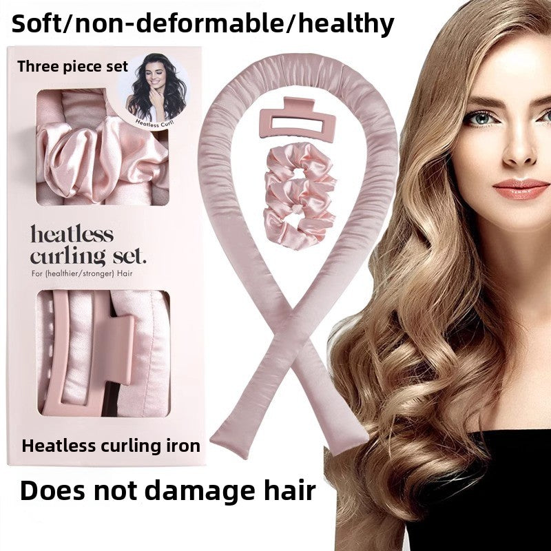 Heatless Curling Rod Set |  No Heat Damage Overnight Curls