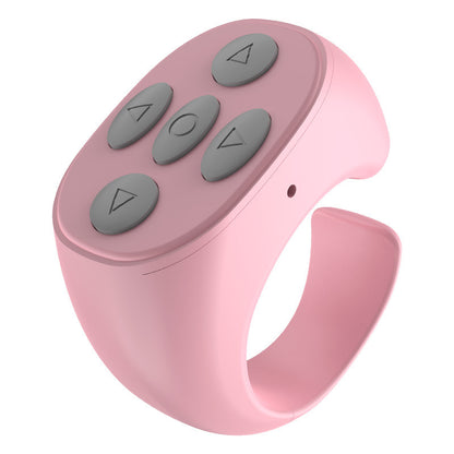 Bluetooth Ring Remote Control – Wireless Page Turner & Camera Shutter
