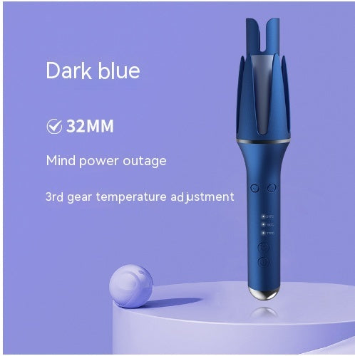 Automatic Curling Iron 32mm | Tourmaline Ceramic Rotary Hair Curler for All Hair Types