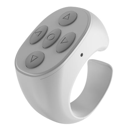 Bluetooth Ring Remote Control – Wireless Page Turner & Camera Shutter