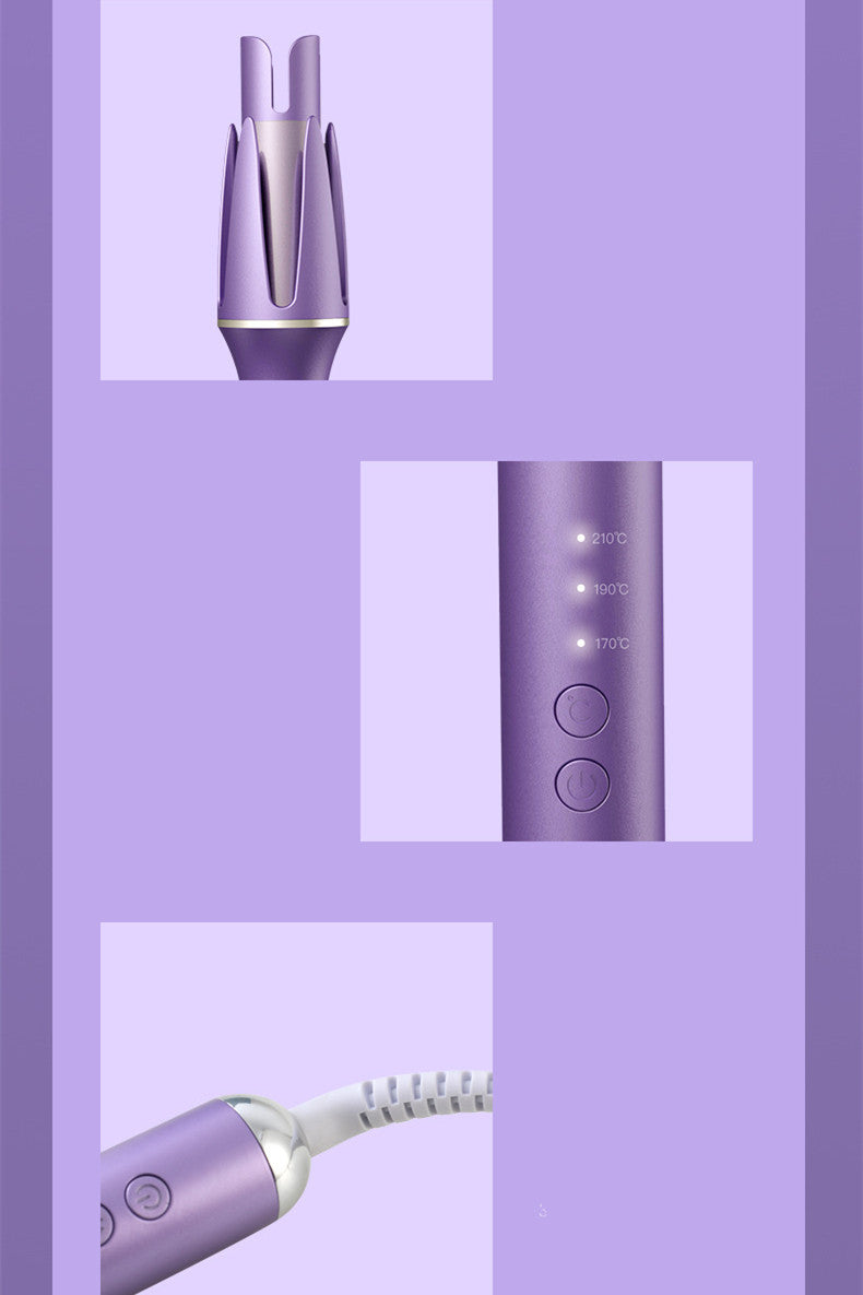 Automatic Curling Iron 32mm | Tourmaline Ceramic Rotary Hair Curler for All Hair Types