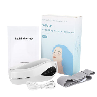 Microcurrent LED V-Face Lifting Device – Smart Facial Slimming Beauty Tool