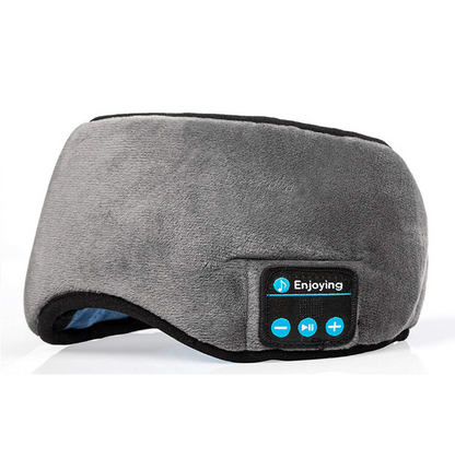 Bluetooth Sleep Mask – Wireless Music & Light-Blocking Eye Cover