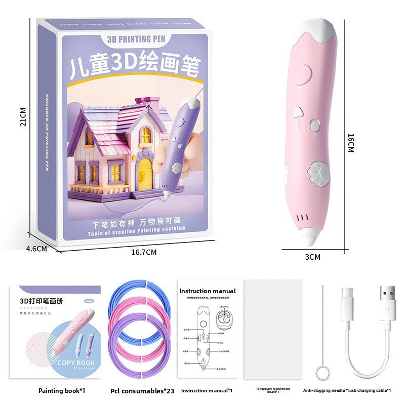 3D Printing Pen – DIY Creative Drawing Tool for Kids & Adults