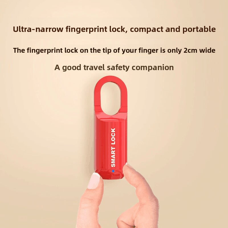 Fingerprint Padlock – Smart Biometric Lock for Luggage & Bags