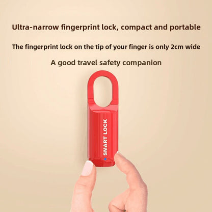 Fingerprint Padlock – Smart Biometric Lock for Luggage & Bags