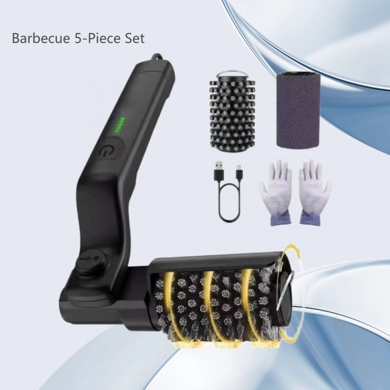 🔥50% OFF NOW! 🍖 Cordless Electric BBQ Brush Cleaner – Deep Cleaning, Long Handle & Rechargeable 🔋 + Free Shipping