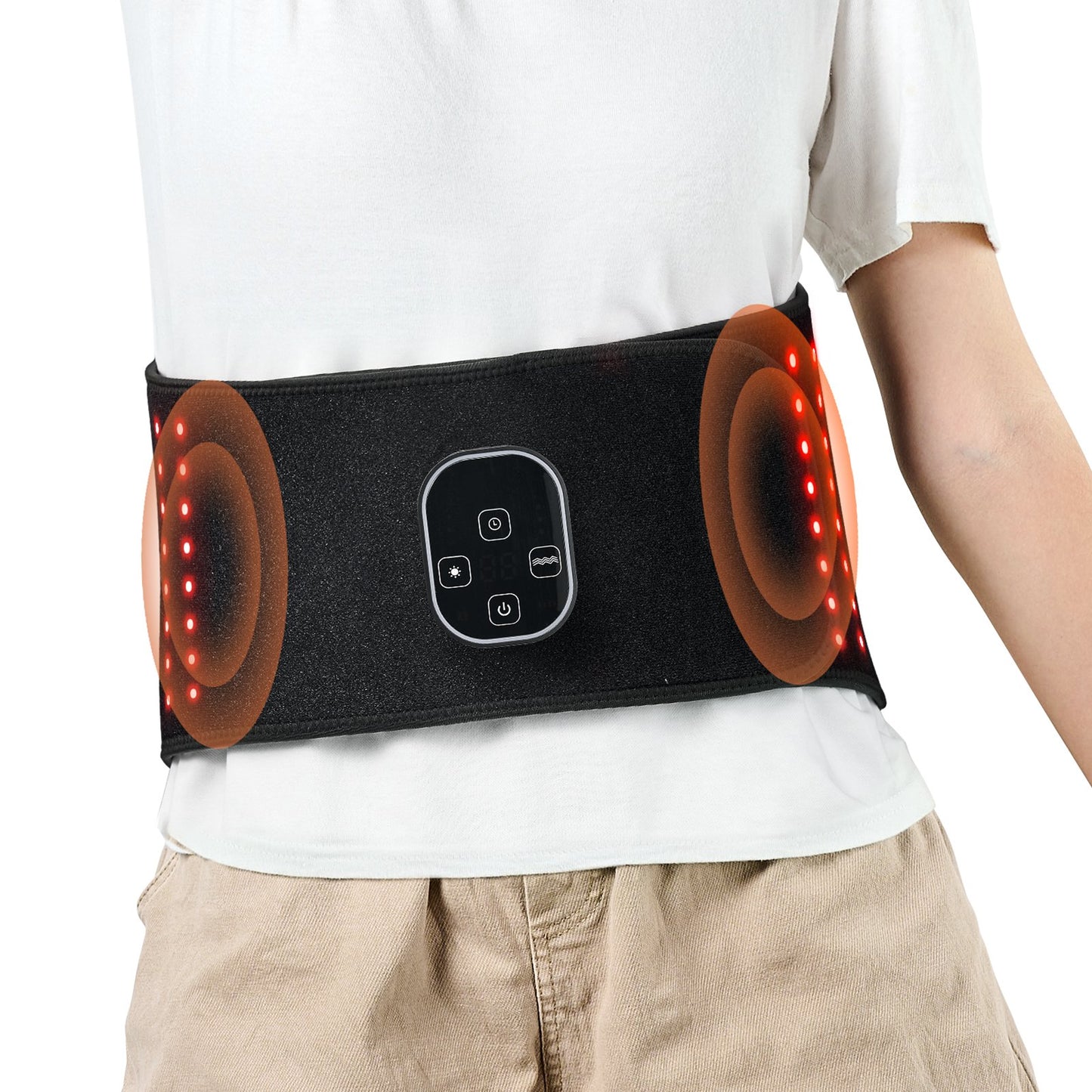 Red Light Therapy Belt – 660nm & 850nm Infrared Wrap for Pain Relief