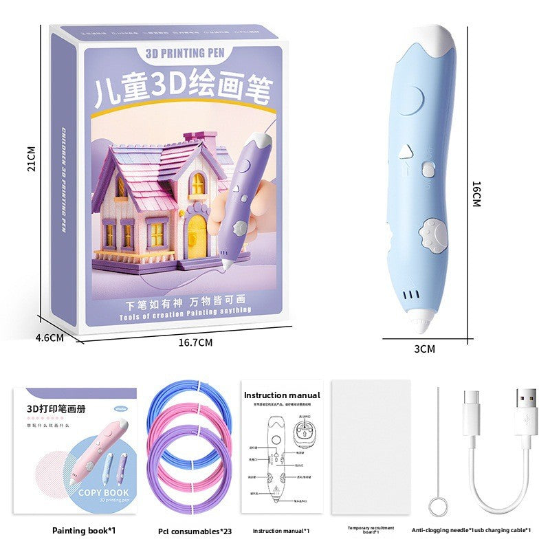 3D Printing Pen – DIY Creative Drawing Tool for Kids & Adults