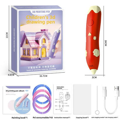 3D Printing Pen – DIY Creative Drawing Tool for Kids & Adults
